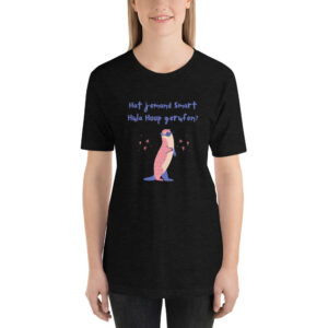Kurzarm Unisex-T-Shirt „Hat jemand Smart Hula Hoop gerufen?“
