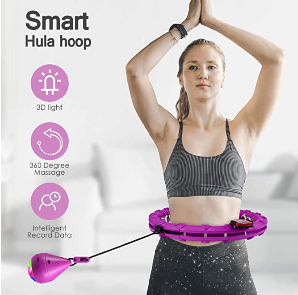 LED Smart Hula Hoop mit Rundenzähler Testsieger