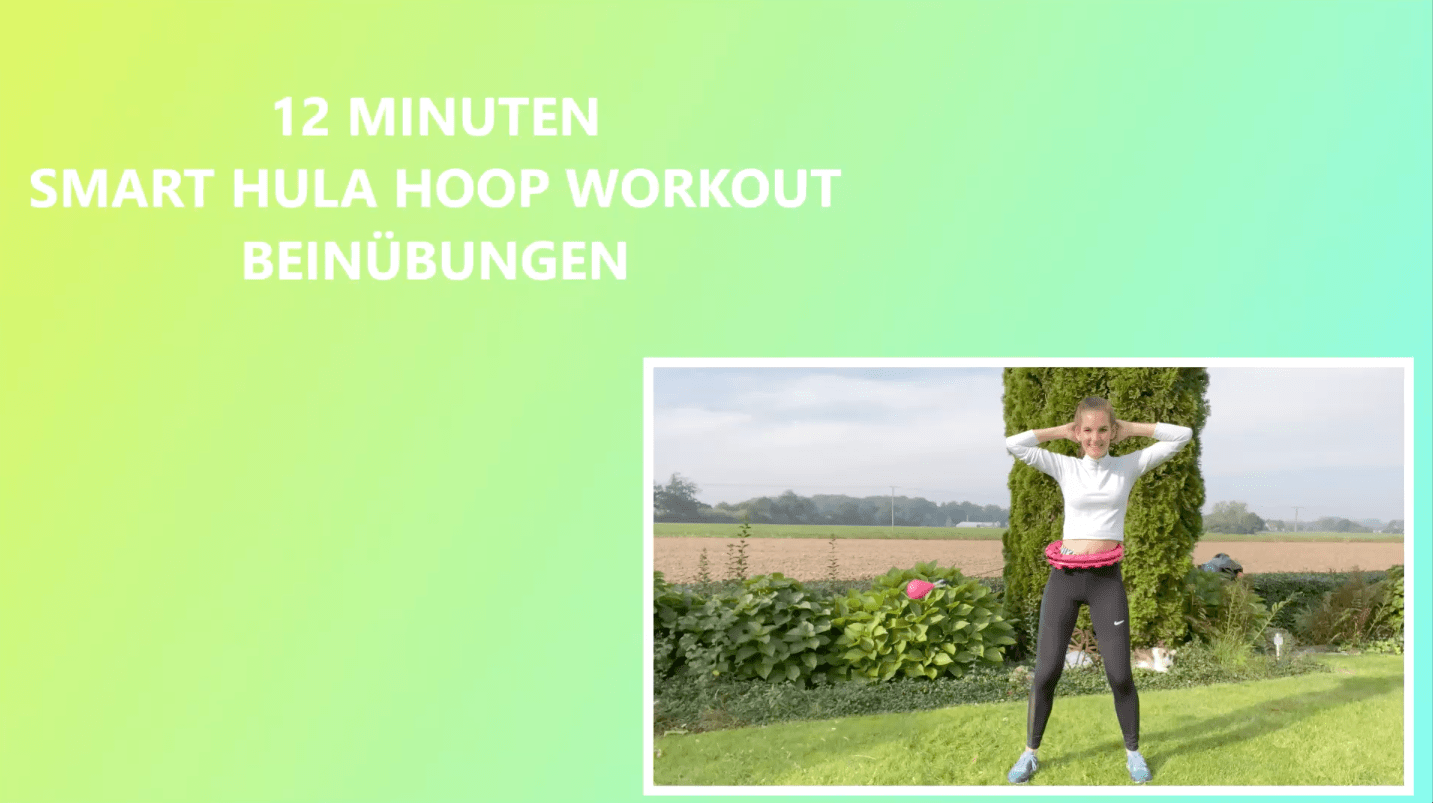 Smart Hula Hoop Workout Beine